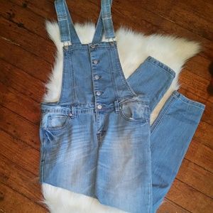 Denim Overalls
